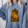 Medieval Cat Sarcastic Queen Lazy King Introvert Kitty Comfort Colors Sweatshirt Blue Jean Medieval Cat Sarcastic Queen Lazy King Introvert Kitty Comfort Colors Sweatshirt Blue Jean