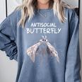 Mothman Shirt Antisocial Butterfly Introvert Cryptid Comfort Colors Sweatshirt Blue Jean Mothman Shirt Antisocial Butterfly Introvert Cryptid Comfort Colors Sweatshirt Blue Jean