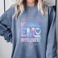 Nonbinary Emo Introvert Pride Trendy Mystic Teen Goth Style Comfort Colors Sweatshirt Blue Jean Nonbinary Emo Introvert Pride Trendy Mystic Teen Goth Style Comfort Colors Sweatshirt Blue Jean