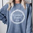 Occupational Therapy School Graduation New OT 2018 Tee Comfort Colors Sweatshirt Blue Jean