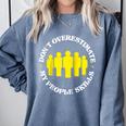 Overestimating Skills Introvert For Workers Raglan Baseball Tee Comfort Colors Sweatshirt Blue Jean