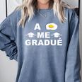 Hispanic Graduation Me Gradue Class Of 2021 T-Shirt Comfort Colors Sweatshirt Blue Jean