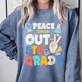 Peace Out 5th Grade Fifth Grade Graduation T-Shirt Comfort Colors Sweatshirt Blue Jean