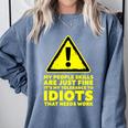 My People Skills Are Just Fine Sarcastic Introvert Premium Tri-Blend Comfort Colors Sweatshirt Blue Jean My People Skills Are Just Fine Sarcastic Introvert Premium Tri-Blend Comfort Colors Sweatshirt Blue Jean