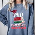 PhD PhD Graduation Gifts PhD Survivor T-Shirt Comfort Colors Sweatshirt Blue Jean