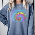 Pickleball Saying Introvert Pickleball Game Partner Comfort Colors Sweatshirt Blue Jean
