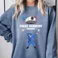 Police Academy Graduate Shirt Police Academy Graduation Gift Comfort Colors Sweatshirt Blue Jean