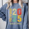 Pre-K Grad 2025 Pre-K Kids Prek Graduation Comfort Colors Sweatshirt Blue Jean