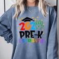 Pre-K Graduate 2025 Preschool Graduation Class Of 2025 Kids Comfort Colors Sweatshirt Blue Jean