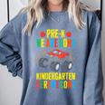 Pre-K Graduation Monster Truck Kindergarten Here We Come Comfort Colors Sweatshirt Blue Jean