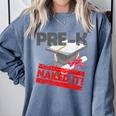 Pre-K Graduation Shirt Preschool Graduation T Shirt Comfort Colors Sweatshirt Blue Jean