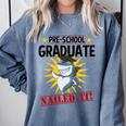 Pre K Nailed It Shirt 2019 Shark Graduation TShirt Comfort Colors Sweatshirt Blue Jean