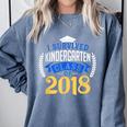 Pre School Graduation Shirts Graduate Grad 2018 Comfort Colors Sweatshirt Blue Jean