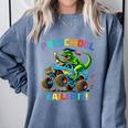 Preschool Graduation Monster Truck Dinosaur Boys Dino Tee Comfort Colors Sweatshirt Blue Jean