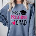 Preschool Graduation Shirt For Girl 2019 Miss Preschool Grad Comfort Colors Sweatshirt Blue Jean