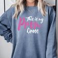 This Is My Prom Dress Shirt Senior Graduation Cute Tee Comfort Colors Sweatshirt Blue Jean