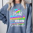 Proud Abuela Of Preschool Graduate 2025 Graduation Comfort Colors Sweatshirt Blue Jean