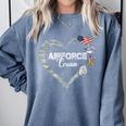 Proud Air Force Cousin Air Force Graduation Cousin USAF Comfort Colors Sweatshirt Blue Jean