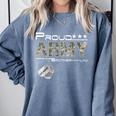 Proud Army Brother-In-Law US Army Graduation Brother-In-Law Comfort Colors Sweatshirt Blue Jean