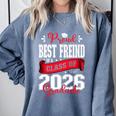 Proud Best Freind Of a Class Of 2026 Graduate For Graduation Premium Comfort Colors Sweatshirt Blue Jean