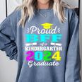 Proud Bff Of Kindergarten Graduate 2024 Graduation Bff Comfort Colors Sweatshirt Blue Jean