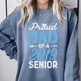 Proud Dad Of A Class 2019 Senior T Shirt Graduation Comfort Colors Sweatshirt Blue Jean
