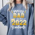 Proud Dad Of a Class Of 2022 Graduate Graduation 2022 Women Comfort Colors Sweatshirt Blue Jean