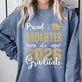 Proud Daughter Of a Class Of 2026 Graduate For Graduation Comfort Colors Sweatshirt Blue Jean
