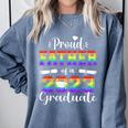 Proud Father Of 2023 Graduate Class 2023 Graduation Family Comfort Colors Sweatshirt Blue Jean