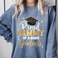 Proud Gammy Of A Class Of 2025 Graduate Senior Graduation Comfort Colors Sweatshirt Blue Jean