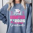 Proud Godmother Of 5th Grade Graduate 2025 Family Graduation Comfort Colors Sweatshirt Blue Jean