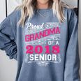 Proud Grandma Of a 2018 Senior Tshirt Graduation Comfort Colors Sweatshirt Blue Jean