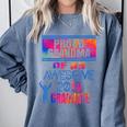Proud Grandma Of A 2019 Graduate Senior Class Graduation Comfort Colors Sweatshirt Blue Jean