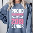 Proud Grandma Of A Class 2019 Senior T Shirt Graduation Comfort Colors Sweatshirt Blue Jean