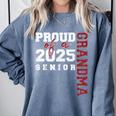 Proud Grandma Of A Class Of 2025 Senior Graduation 25 Comfort Colors Sweatshirt Blue Jean