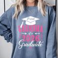 Proud Grandma Of a Class Of 2026 Graduate For Graduation Comfort Colors Sweatshirt Blue Jean