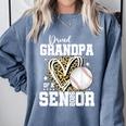Proud Grandpa Of A 2026 Senior Baseball Graduation Leopard Comfort Colors Sweatshirt Blue Jean Proud Grandpa Of A 2026 Senior Baseball Graduation Leopard Comfort Colors Sweatshirt Blue Jean