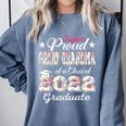 Proud Great Grandma Of 2022 Graduate Class 2022 Graduation Comfort Colors Sweatshirt Blue Jean