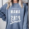 Proud Mama Senior 2019 Mom Graduate Graduation Mommy T Shirt Comfort Colors Sweatshirt Blue Jean