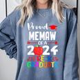 Proud MEMAW Of 2024 Pre-K Graduation Graduate Senior 2024 Comfort Colors Sweatshirt Blue Jean