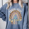 Proud Mimi Of a Class Of 2022 Graduate Graduation Rainbow Comfort Colors Sweatshirt Blue Jean