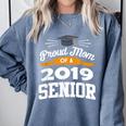 Proud Mom Of A 2019 Senior Graduation Class Outfit T-Shirt Comfort Colors Sweatshirt Blue Jean