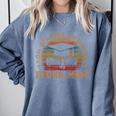 Proud Mom Of a 2023 Graduate Mother Senior Graduation Comfort Colors Sweatshirt Blue Jean