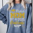 Proud Mom Of A 2025 Graduate Senior Class Of 2025 Graduation Comfort Colors Sweatshirt Blue Jean