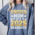 Proud Mom Of A 2025 Graduate Shirt Class Of 2025 Graduation Comfort Colors Sweatshirt Blue Jean