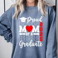 Proud Mom Of a Class Of 2025 Graduate Senior Mom Graduation Comfort Colors Sweatshirt Blue Jean