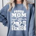 Proud Mom Class Of 2025 Graduation Senior Golf Player Mom Comfort Colors Sweatshirt Blue Jean
