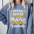 Proud Mom Of a Class Of 2026 Graduate Graduation 2026 Women Comfort Colors Sweatshirt Blue Jean