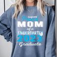 Proud Mom Of Kindergarten Graduate 2023 Graduation Mom Comfort Colors Sweatshirt Blue Jean