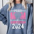 PROUD MUM OF A Pre-K GRAD 2024 Pre-K Graduation 2024 Mom Comfort Colors Sweatshirt Blue Jean